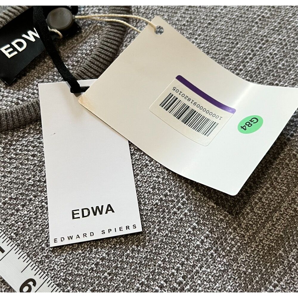 Edwa by Edwars Spiers Mens Longsleeve Shirt M Made in Italy - Picture 4 of 8